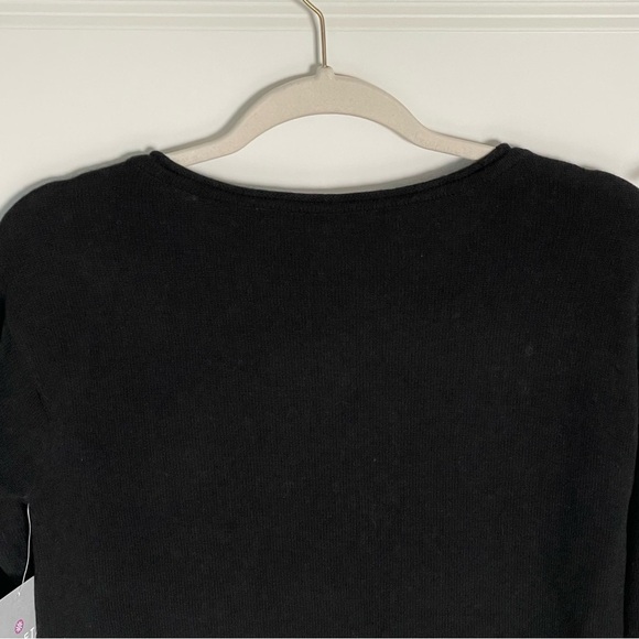 New! Athleta Black Merino NOPA Scoop Neck Sweater NWT - 35564 - Picture 9 of 16